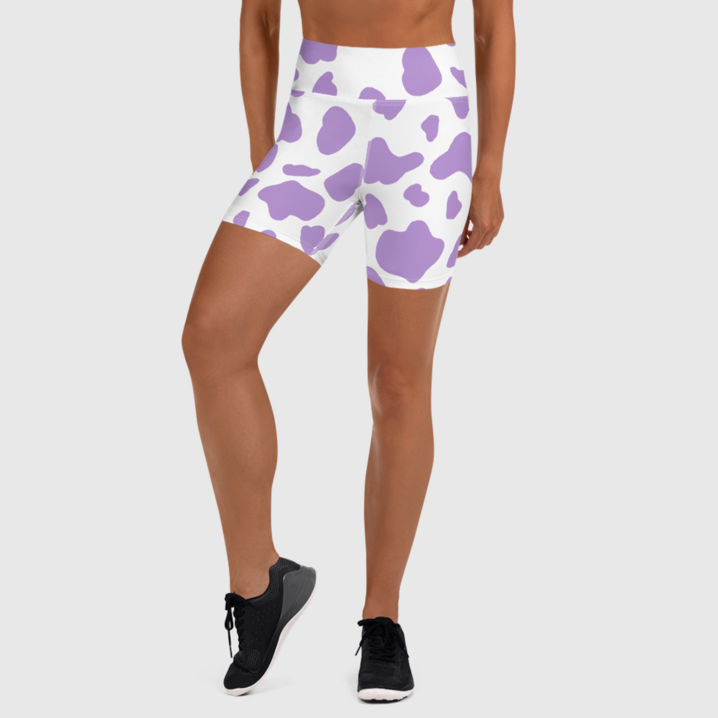 Lavender Cow Shorts