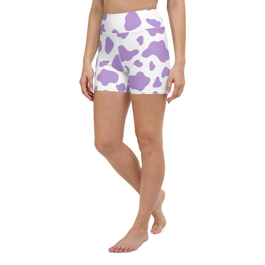Lavender Cow Shorts